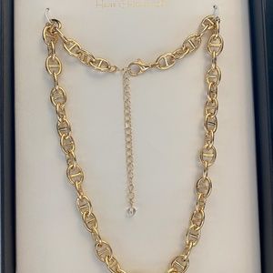 House of Harlow 1960, 16”+ 3”, Gold Chain Necklace “new”